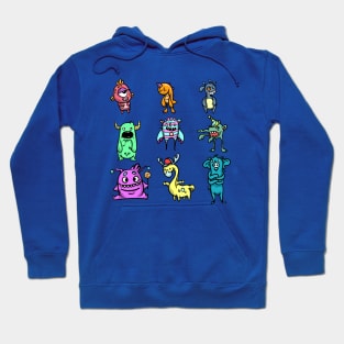 Monster cartoon collection Hoodie